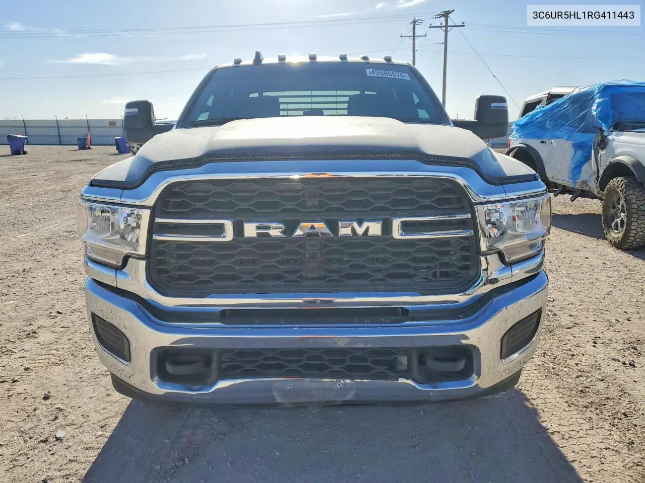 2024 Ram 2500 Flatbed Truck VIN: 3C6UR5HL1RG411443 Lot: 45580676