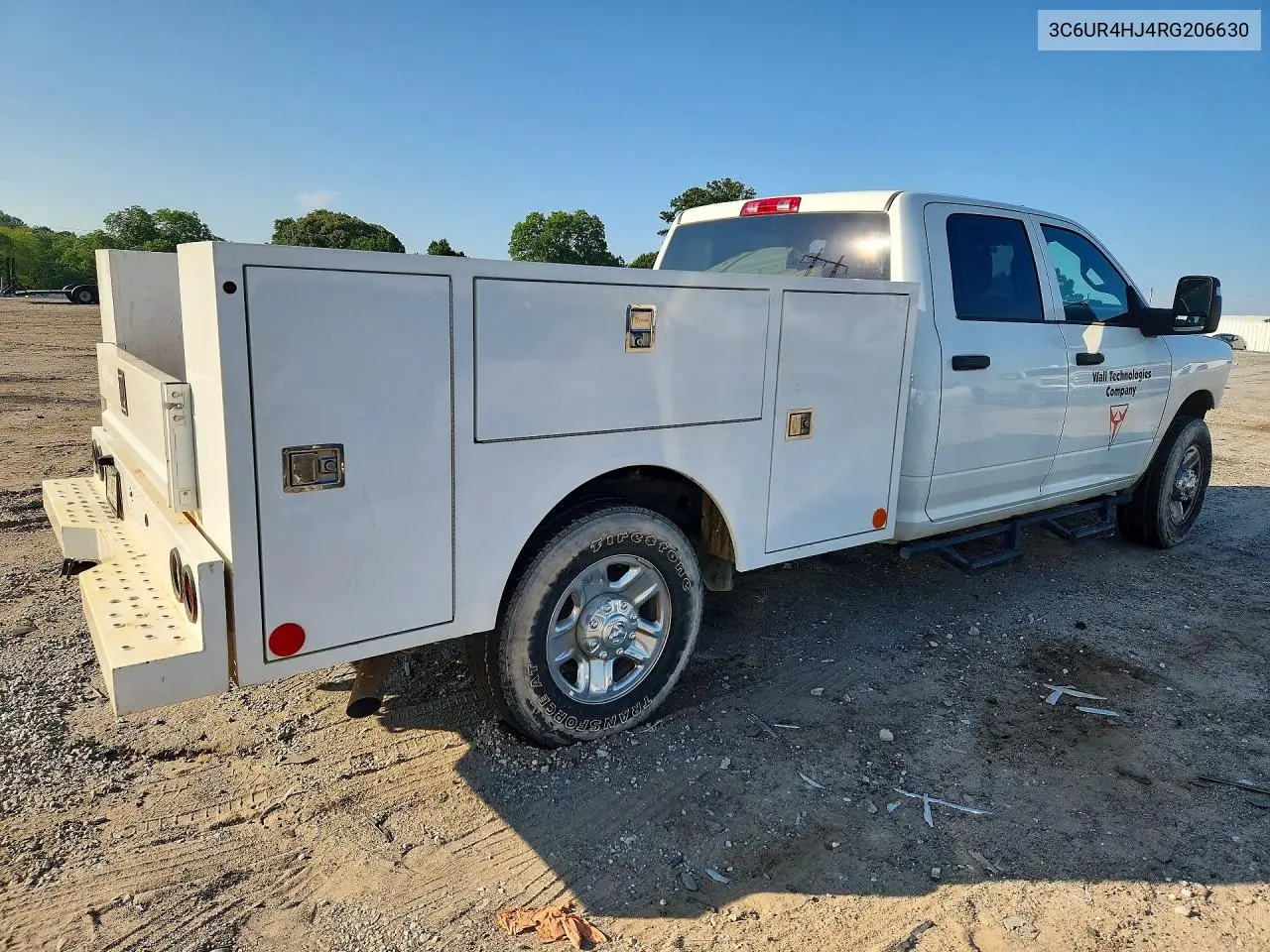 2024 Ram 2500 Tradesman VIN: 3C6UR4HJ4RG206630 Lot: 59028706
