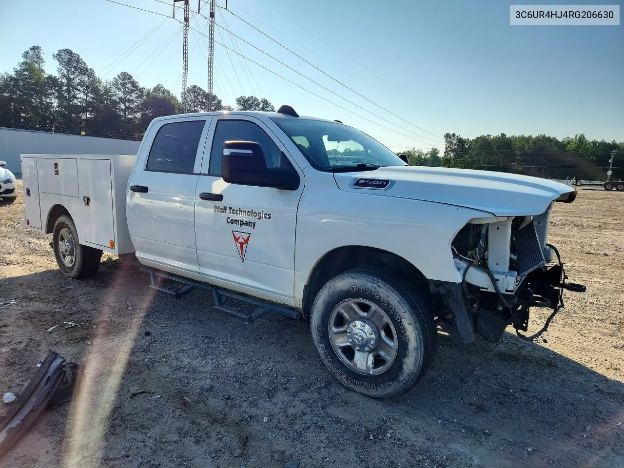 2024 Ram 2500 Tradesman VIN: 3C6UR4HJ4RG206630 Lot: 59028706