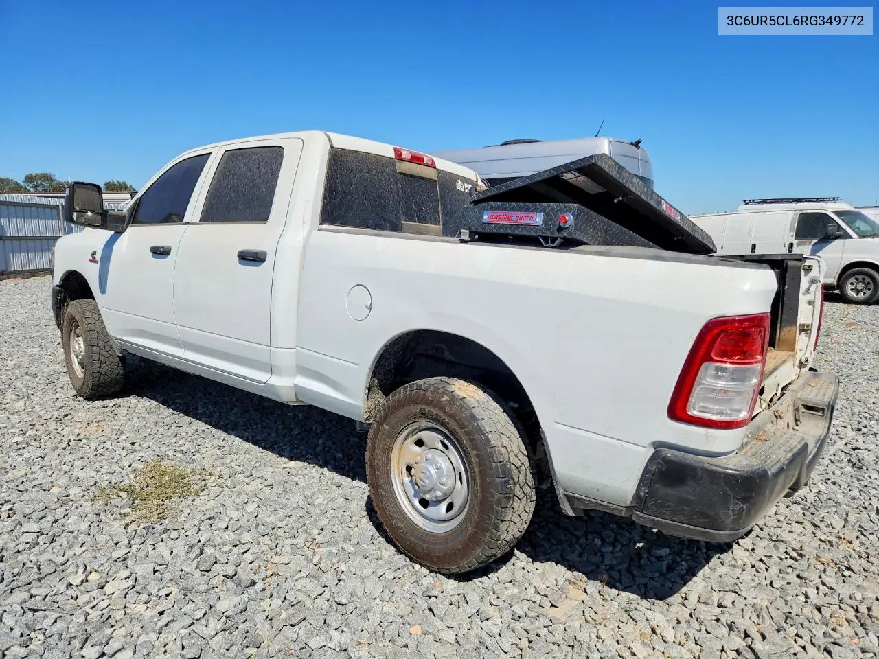 2024 Ram 2500 VIN: 3C6UR5CL6RG349772 Lot: 60001746