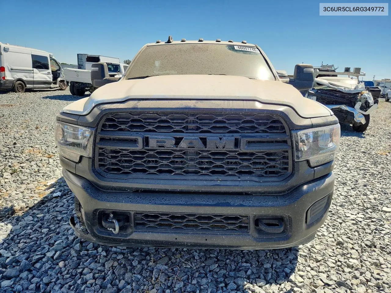 2024 Ram 2500 VIN: 3C6UR5CL6RG349772 Lot: 60001746