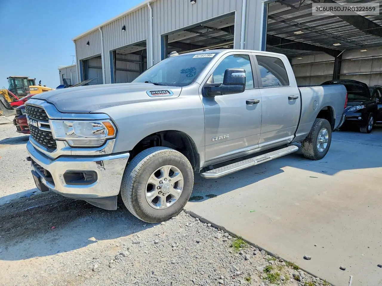 2024 Ram 2500 Big Horn VIN: 3C6UR5DJ7RG322559 Lot: 60163786