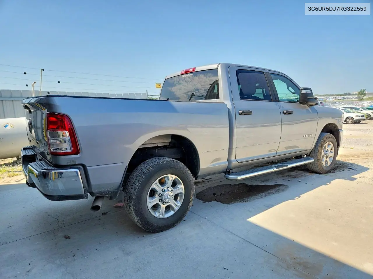 2024 Ram 2500 Big Horn VIN: 3C6UR5DJ7RG322559 Lot: 60163786