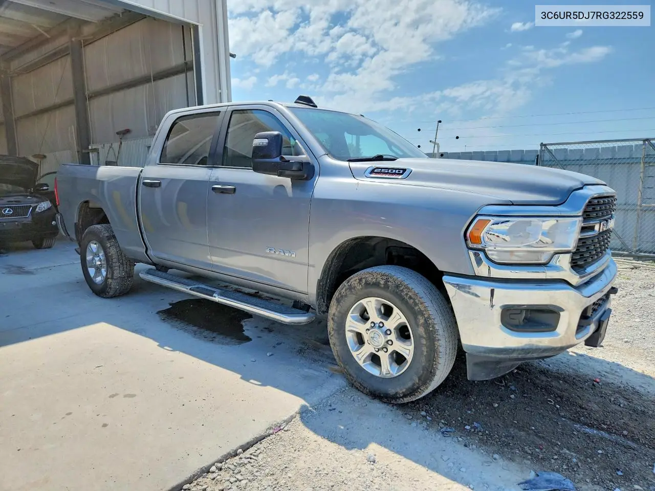 2024 Ram 2500 Big Horn VIN: 3C6UR5DJ7RG322559 Lot: 60163786