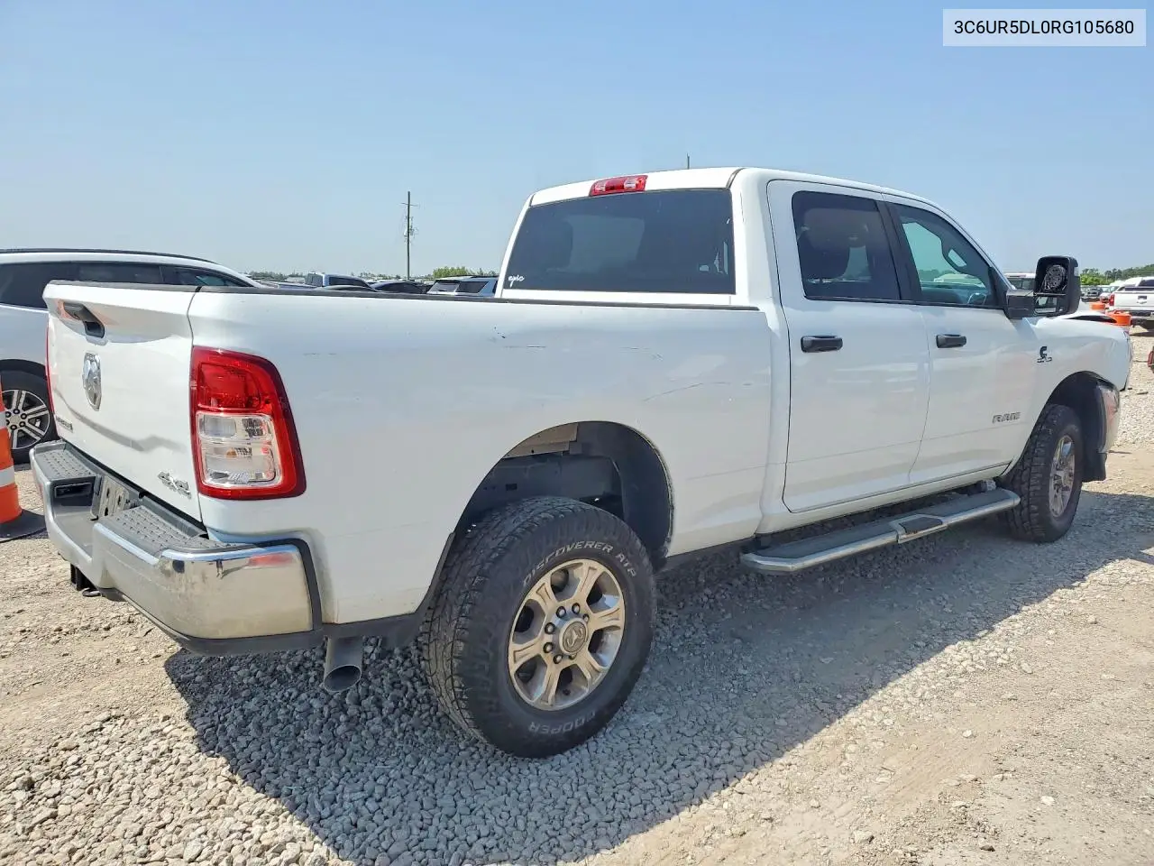 2024 Ram 2500 Big Horn VIN: 3C6UR5DL0RG105680 Lot: 60452366