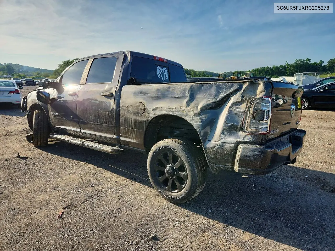 2024 Ram 2500 Laramie VIN: 3C6UR5FJXRG205278 Lot: 60456286