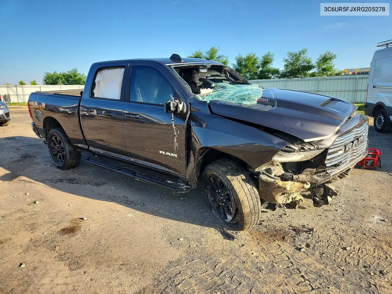 2024 Ram 2500 Laramie VIN: 3C6UR5FJXRG205278 Lot: 60456286
