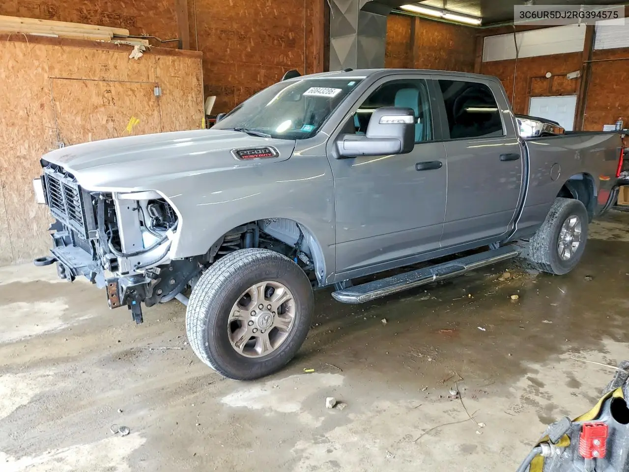 2024 Ram 2500 Big Horn VIN: 3C6UR5DJ2RG394575 Lot: 60843286