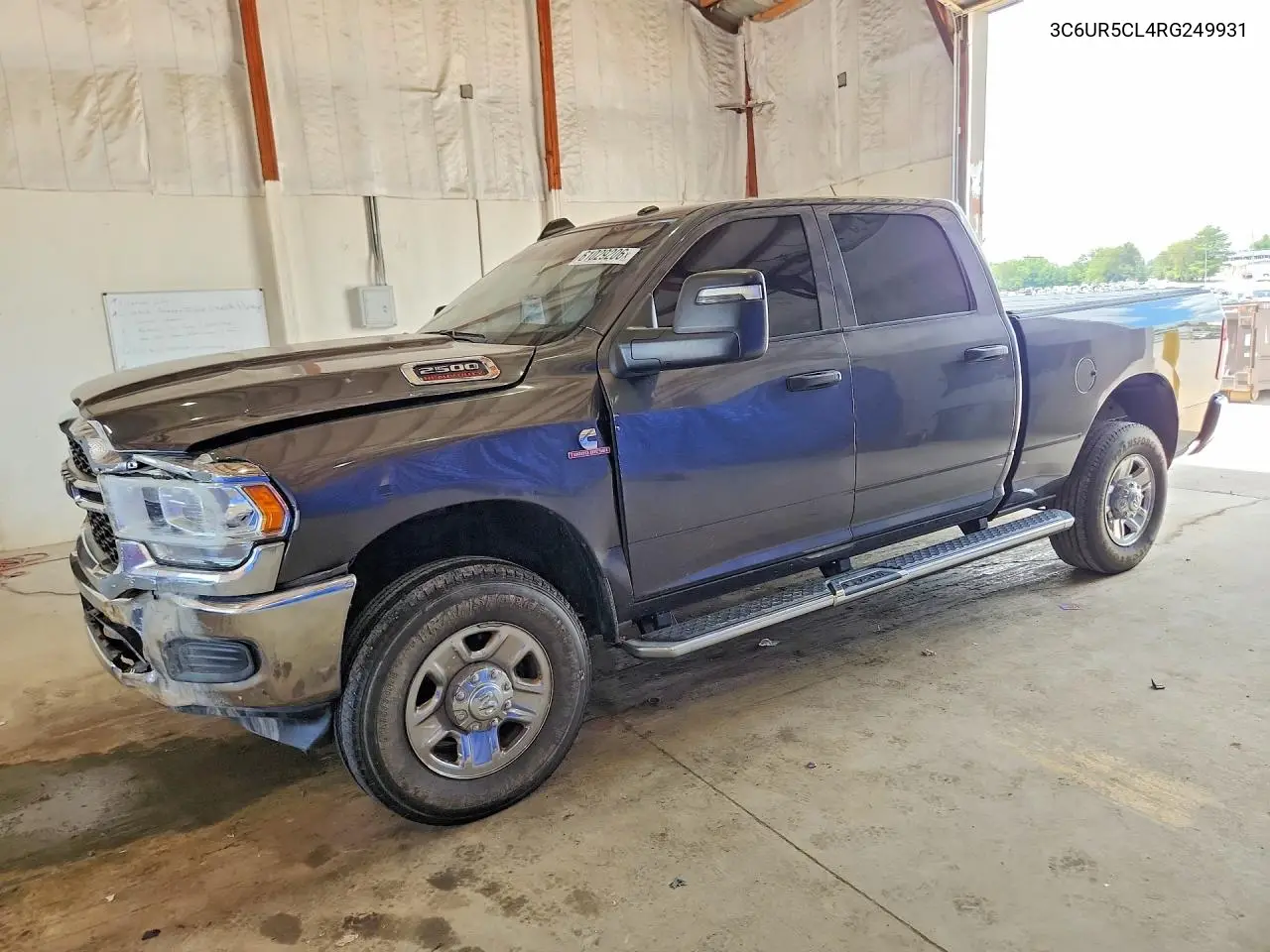 2024 Ram 2500 Tradesman VIN: 3C6UR5CL4RG249931 Lot: 61029206
