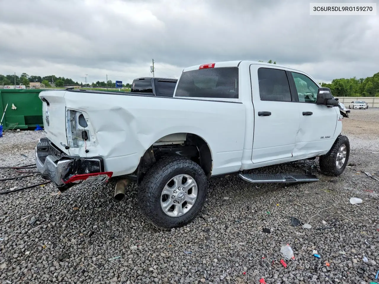 2024 Ram 2500 Big Horn VIN: 3C6UR5DL9RG159270 Lot: 61115836