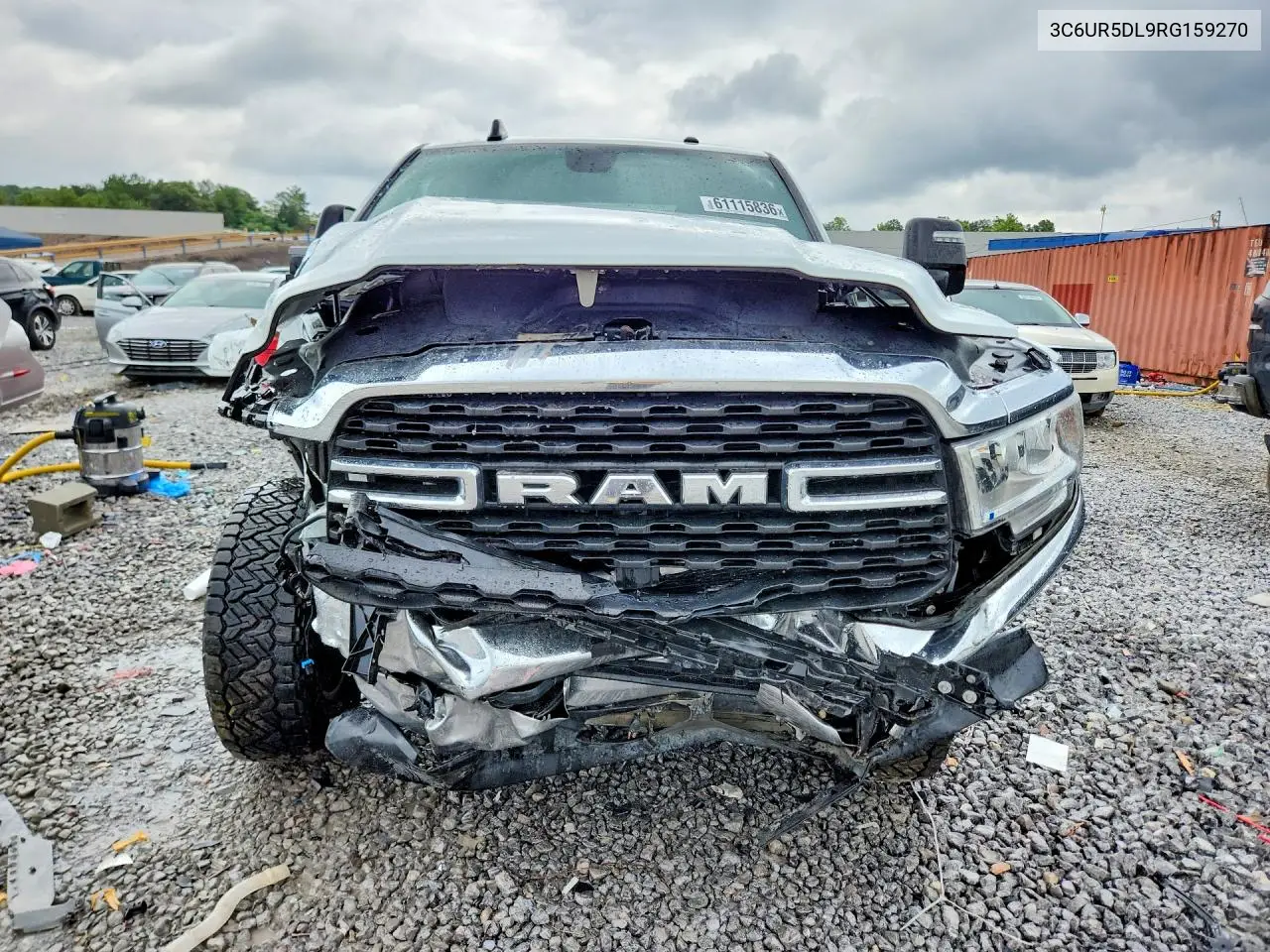 2024 Ram 2500 Big Horn VIN: 3C6UR5DL9RG159270 Lot: 61115836