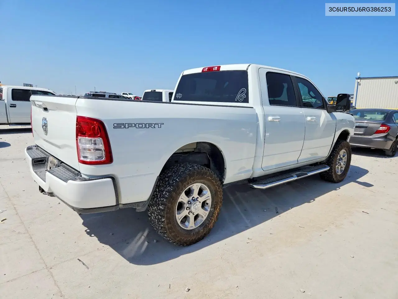 2024 Ram 2500 Big Horn VIN: 3C6UR5DJ6RG386253 Lot: 61391956