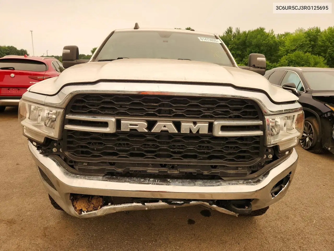 2024 Ram 2500 Tradesman VIN: 3C6UR5CJ3RG125695 Lot: 61473656