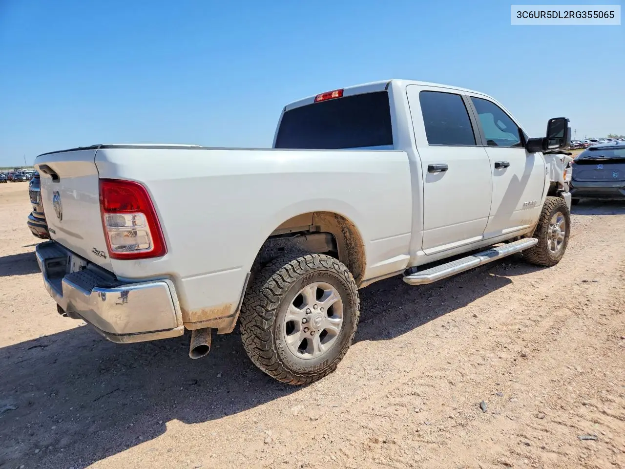2024 Ram 2500 Big Horn VIN: 3C6UR5DL2RG355065 Lot: 61890916