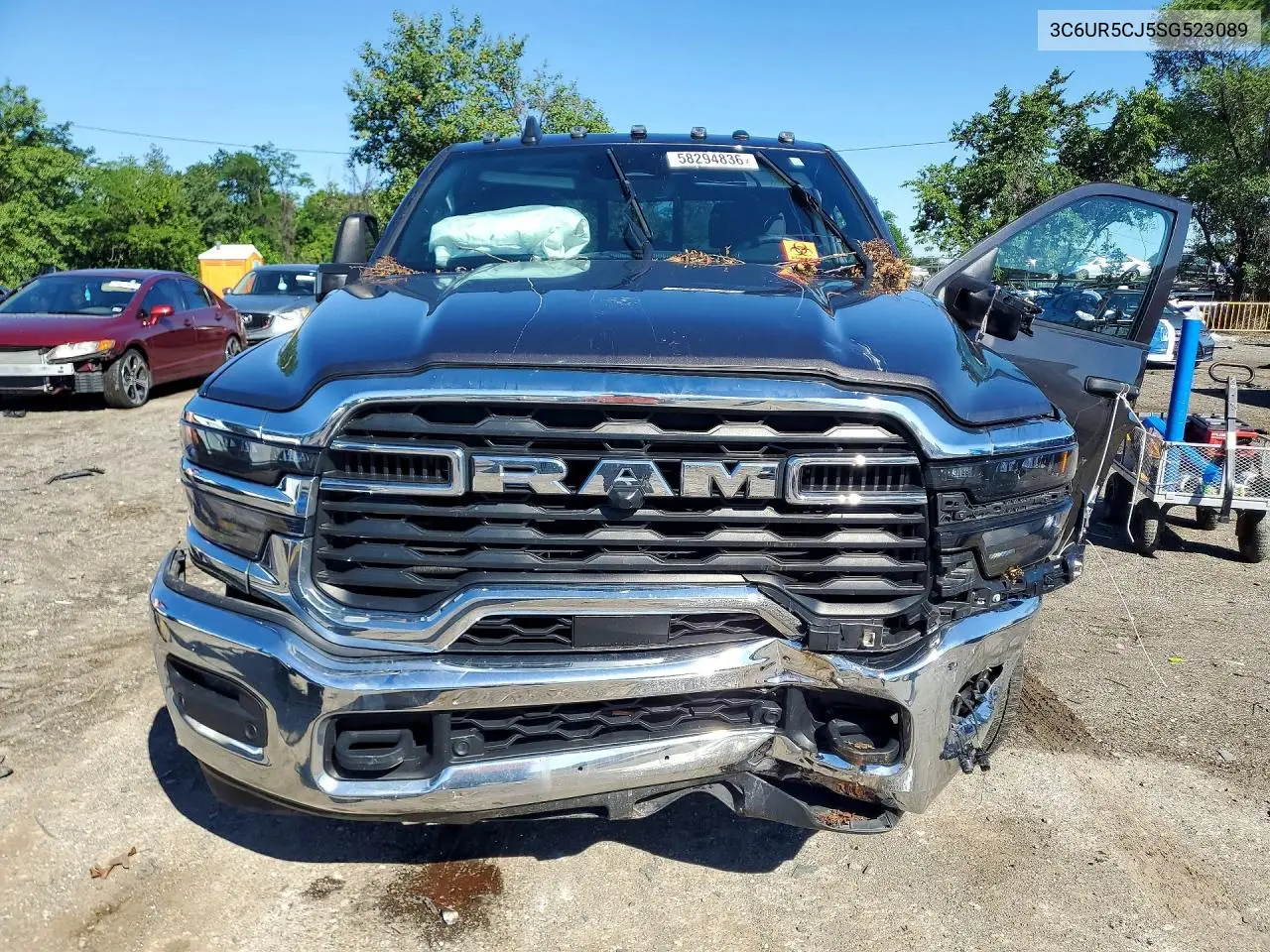 2025 Ram 2500 Tradesman VIN: 3C6UR5CJ5SG523089 Lot: 58294836