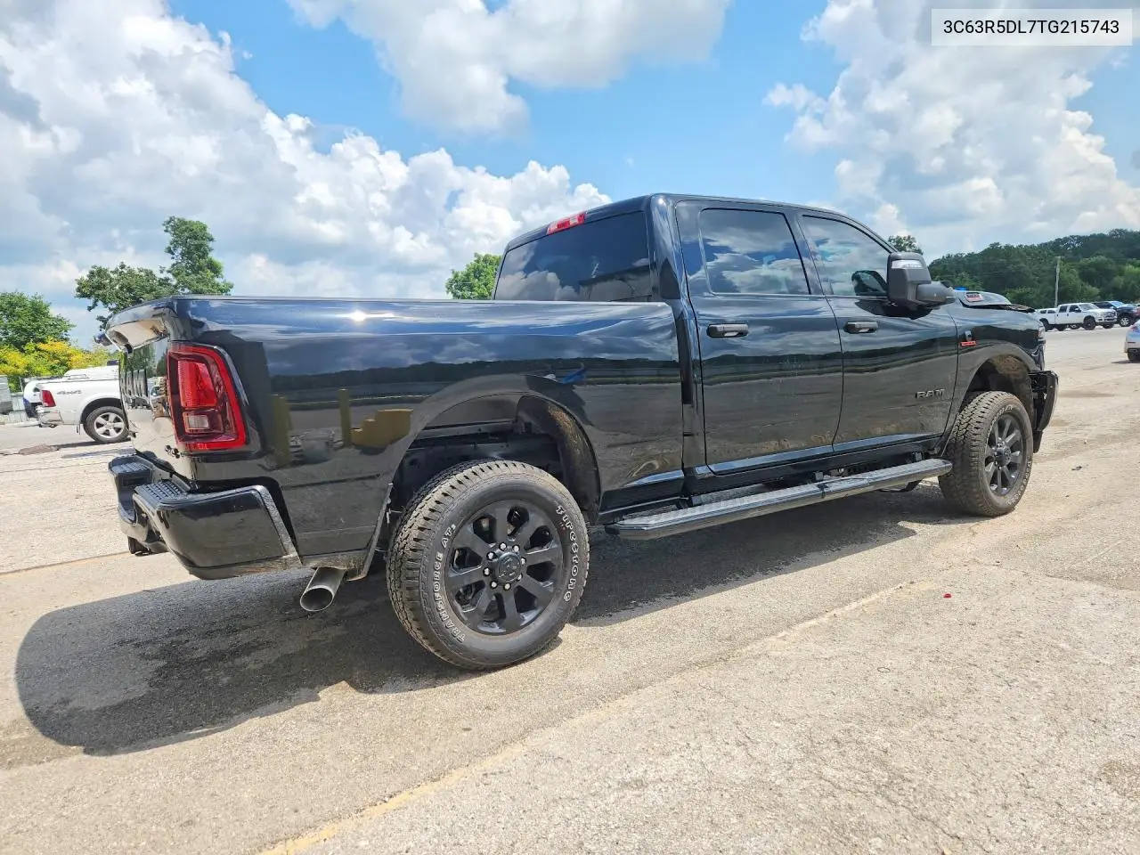 2026 Ram 2500 Big Horn VIN: 3C63R5DL7TG215743 Lot: 59839146
