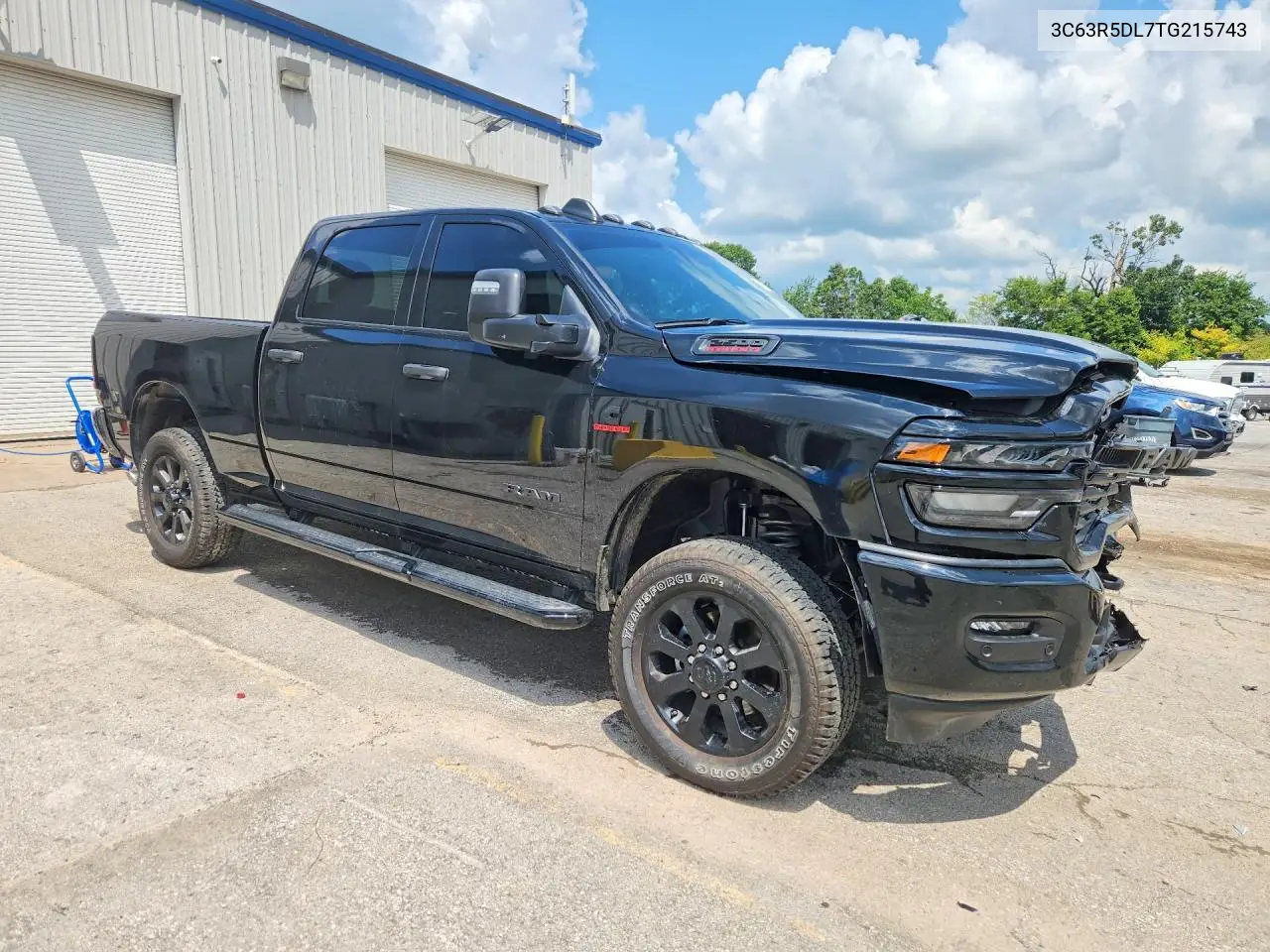 2026 Ram 2500 Big Horn VIN: 3C63R5DL7TG215743 Lot: 59839146