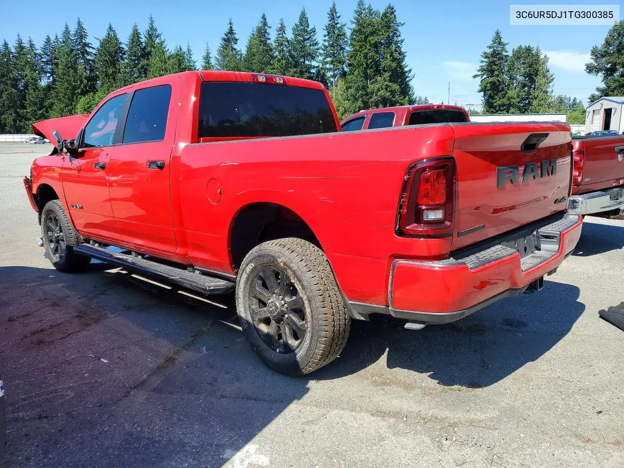 2026 Ram 2500 Big Horn VIN: 3C6UR5DJ1TG300385 Lot: 60279366