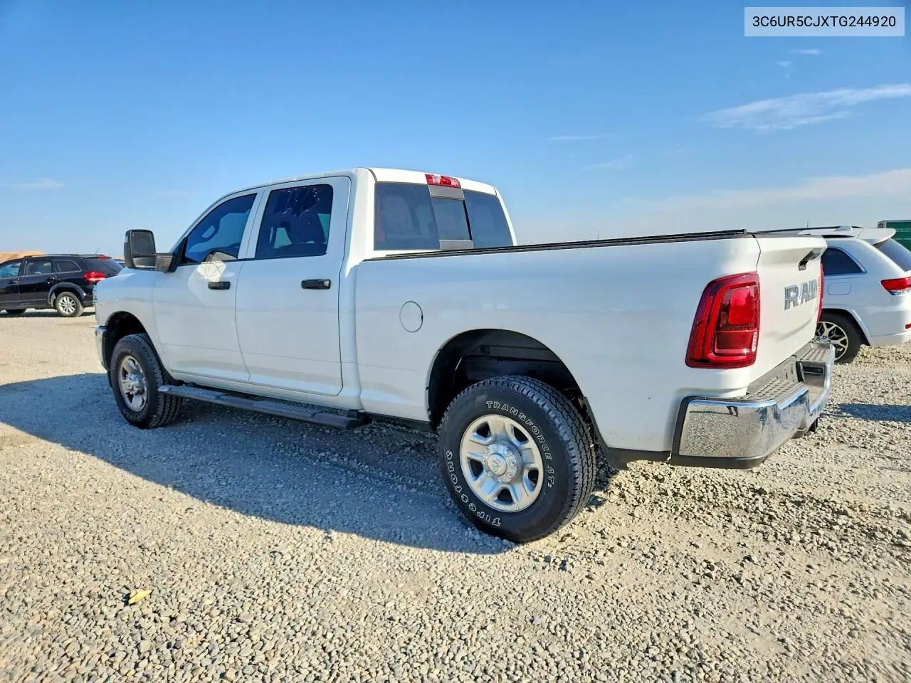 2026 Ram 2500 Tradesman VIN: 3C6UR5CJXTG244920 Lot: 60772116