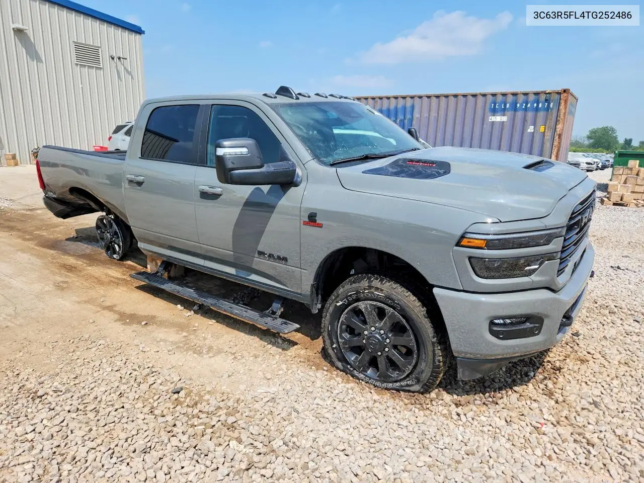 2026 Ram 2500 Laramie VIN: 3C63R5FL4TG252486 Lot: 61510766