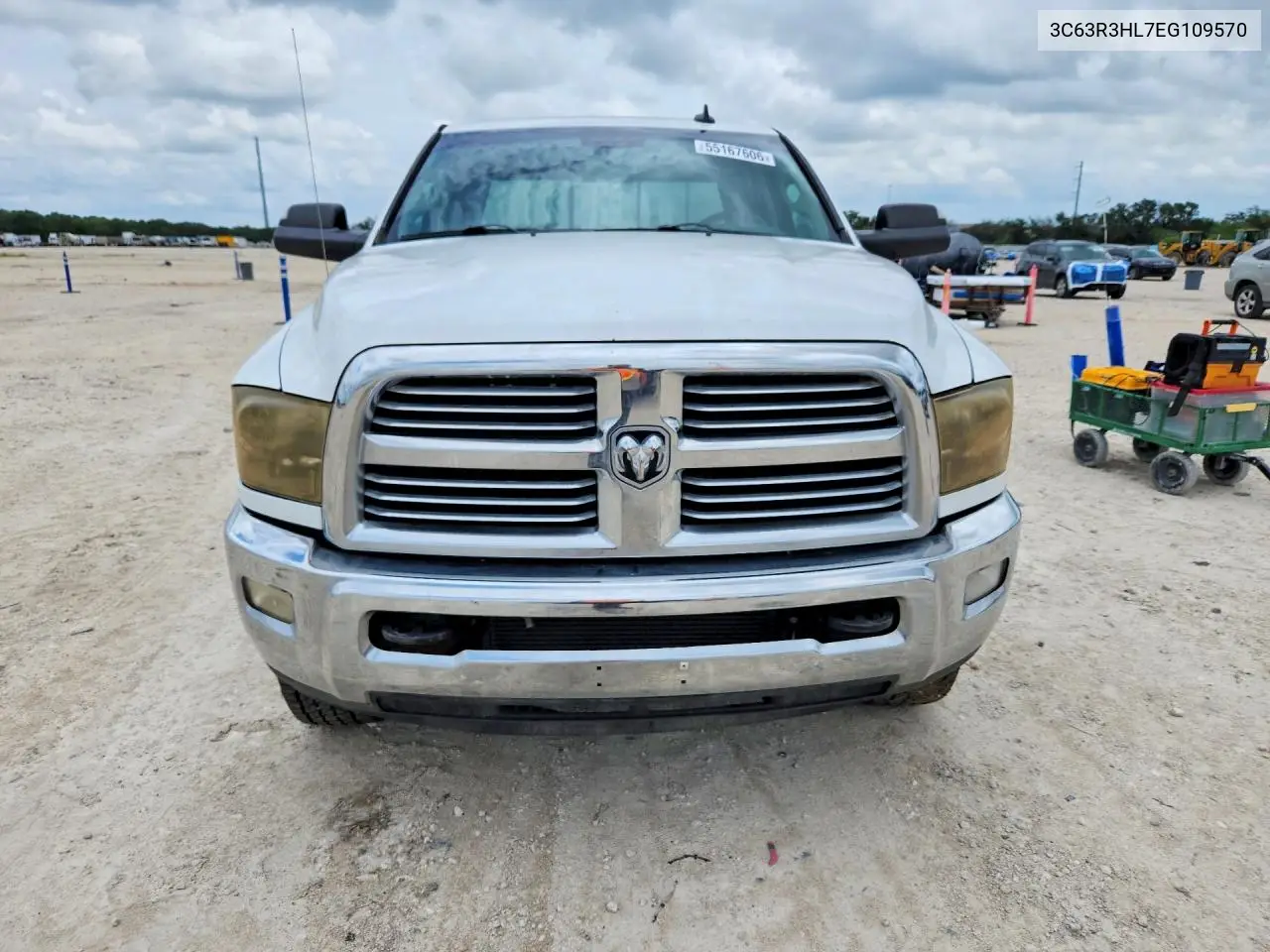 2014 Ram 3500 Slt VIN: 3C63R3HL7EG109570 Lot: 55167606
