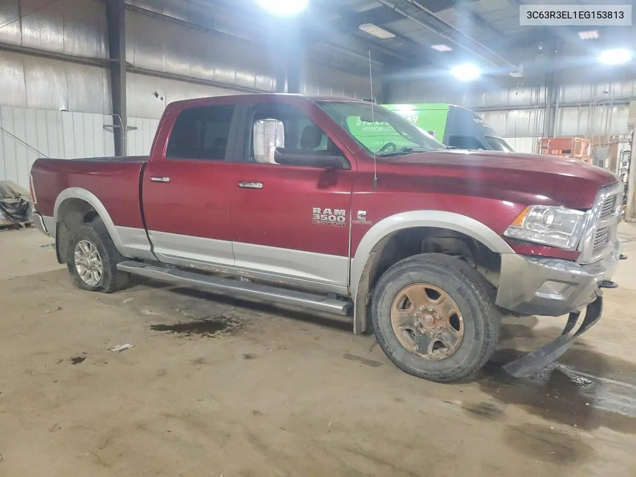 2014 Ram 3500 Laramie VIN: 3C63R3EL1EG153813 Lot: 57820206