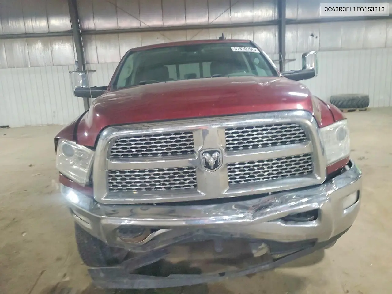 2014 Ram 3500 Laramie VIN: 3C63R3EL1EG153813 Lot: 57820206