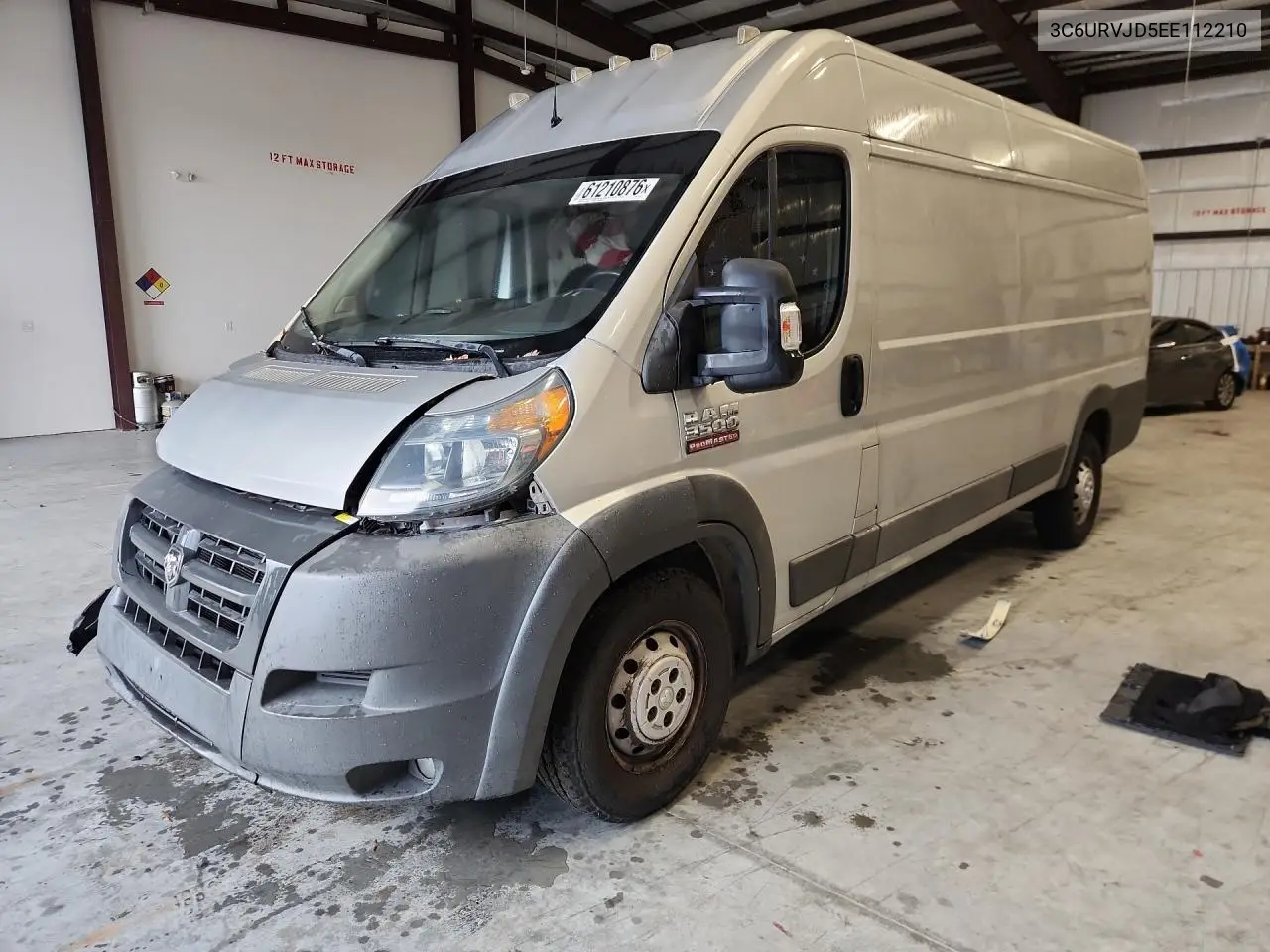 2014 Ram Promaster 3500 3500 High VIN: 3C6URVJD5EE112210 Lot: 61210876