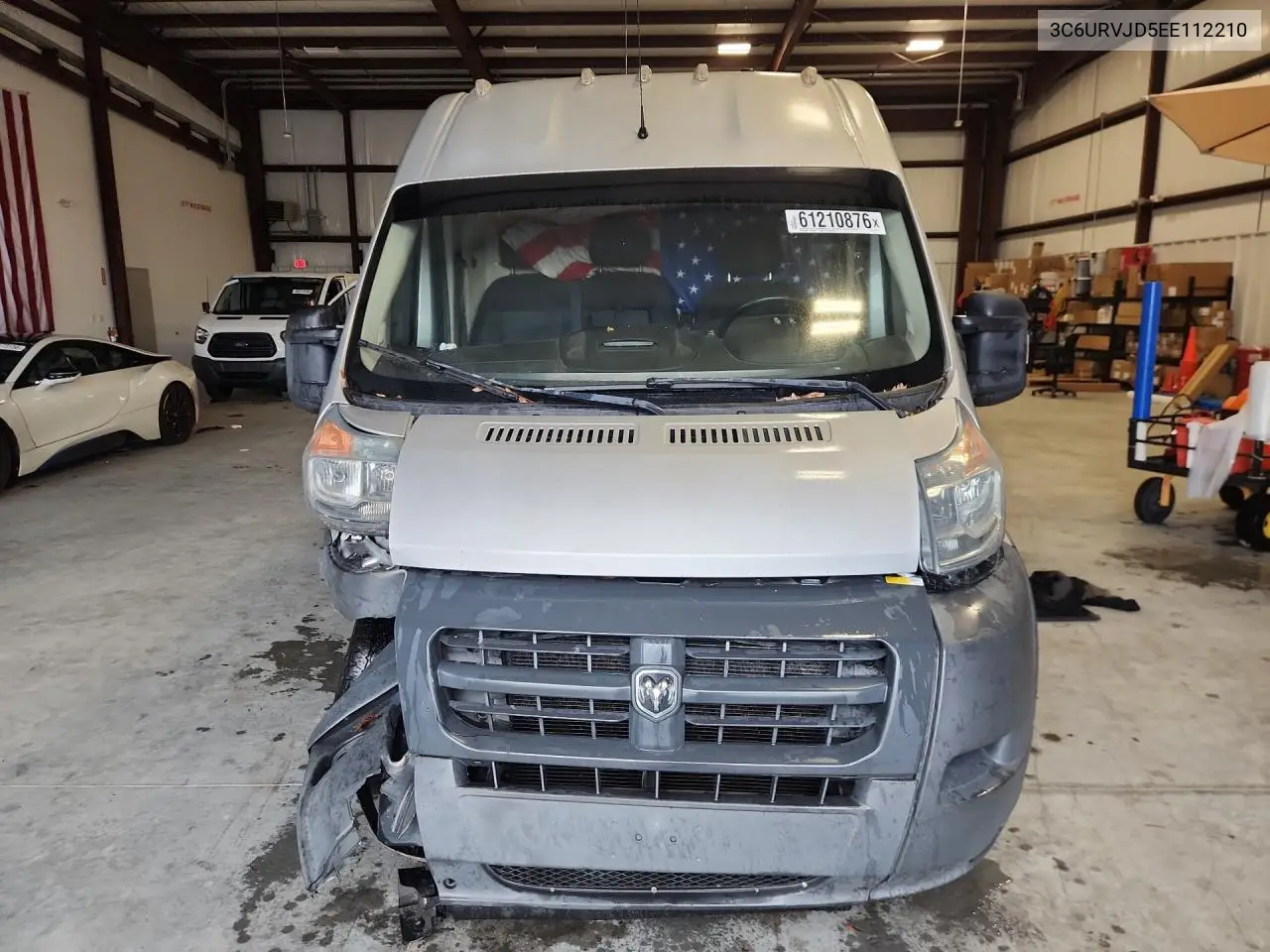 2014 Ram Promaster 3500 3500 High VIN: 3C6URVJD5EE112210 Lot: 61210876