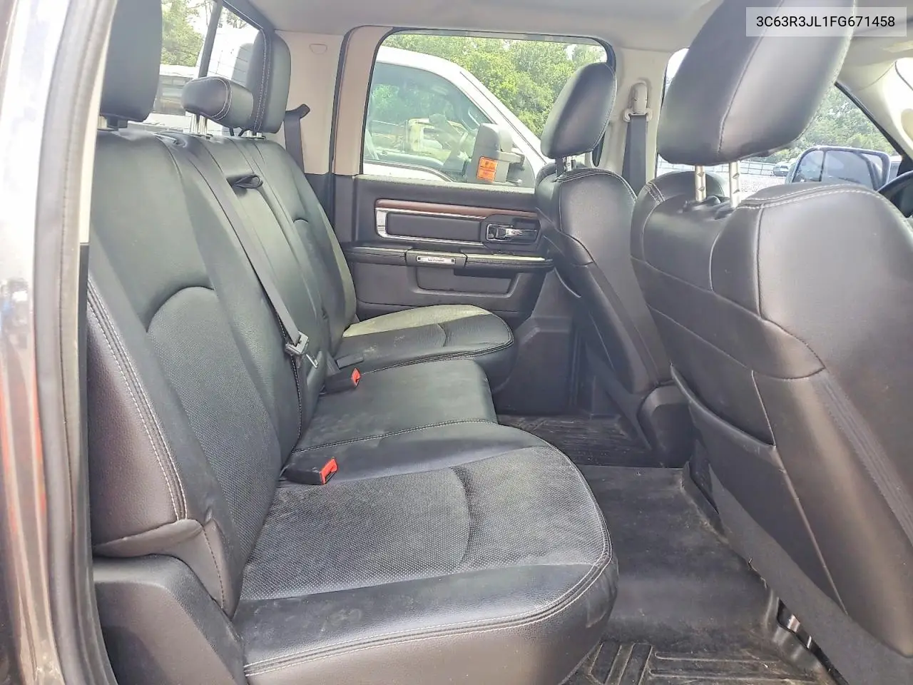 2015 Ram 3500 Laramie VIN: 3C63R3JL1FG671458 Lot: 55950436