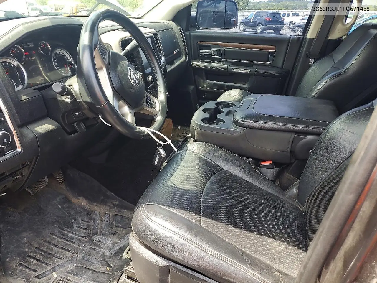2015 Ram 3500 Laramie VIN: 3C63R3JL1FG671458 Lot: 55950436