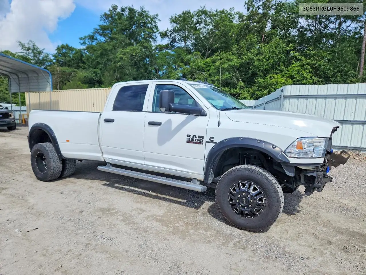 2015 Ram 3500 St VIN: 3C63RRGL0FG609866 Lot: 56852846