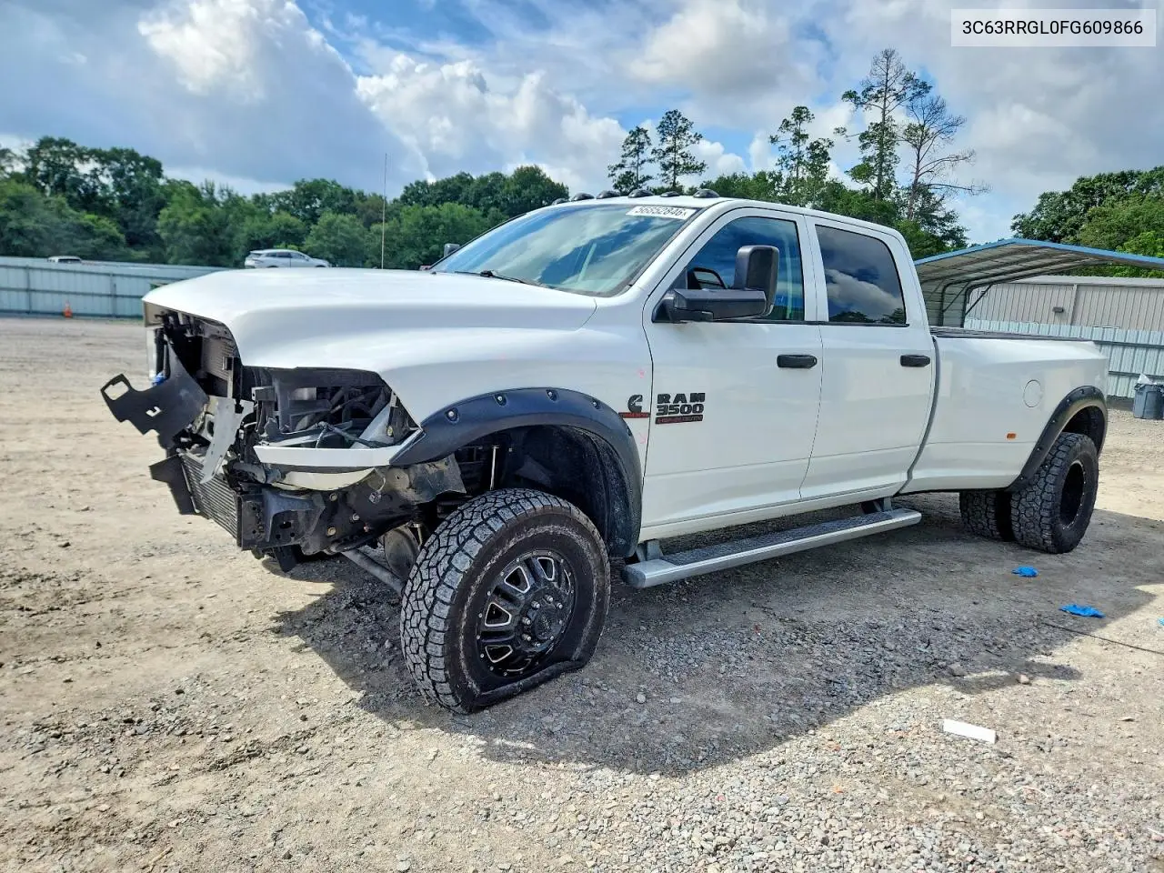 2015 Ram 3500 St VIN: 3C63RRGL0FG609866 Lot: 56852846
