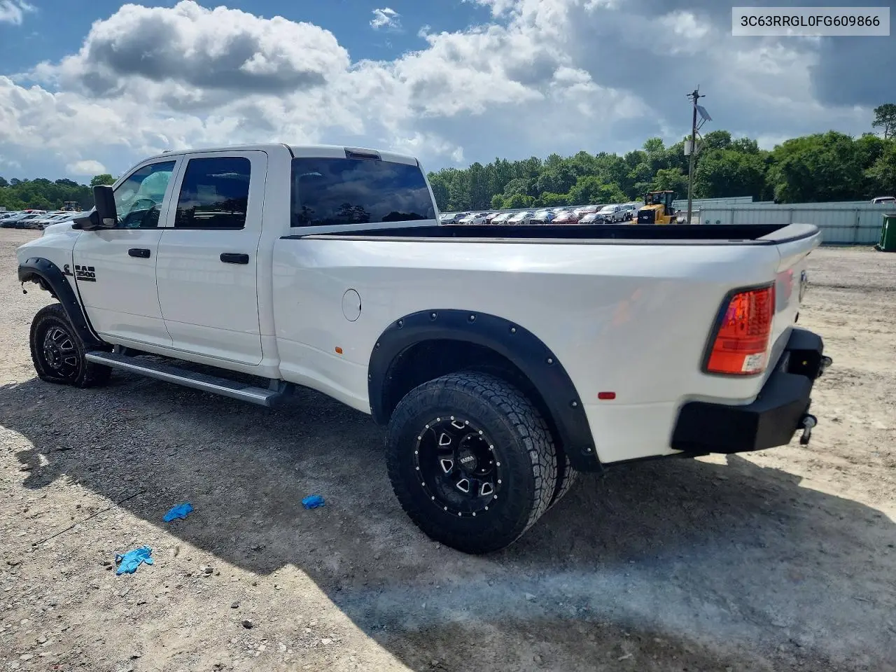 2015 Ram 3500 St VIN: 3C63RRGL0FG609866 Lot: 56852846