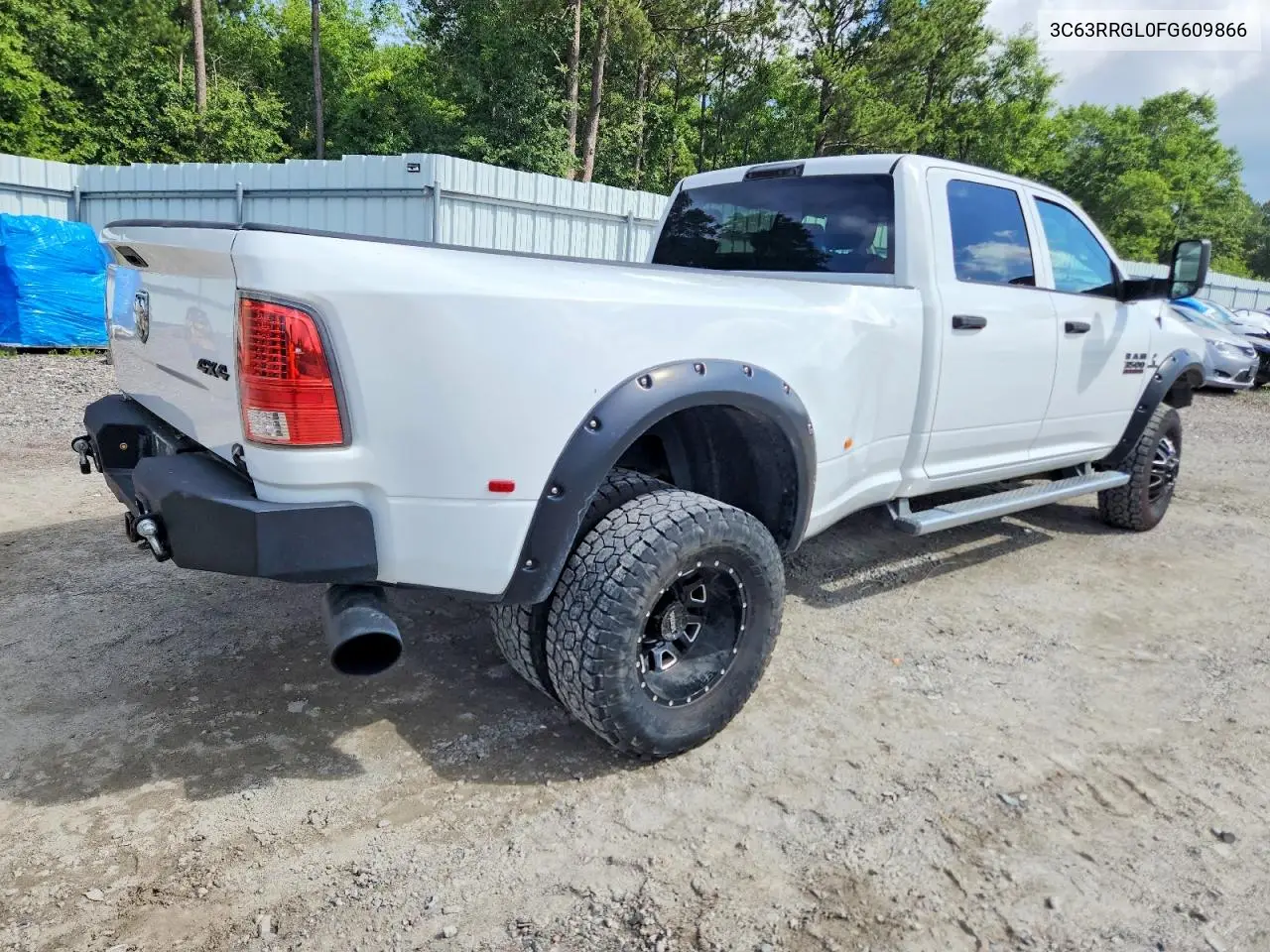 2015 Ram 3500 St VIN: 3C63RRGL0FG609866 Lot: 56852846
