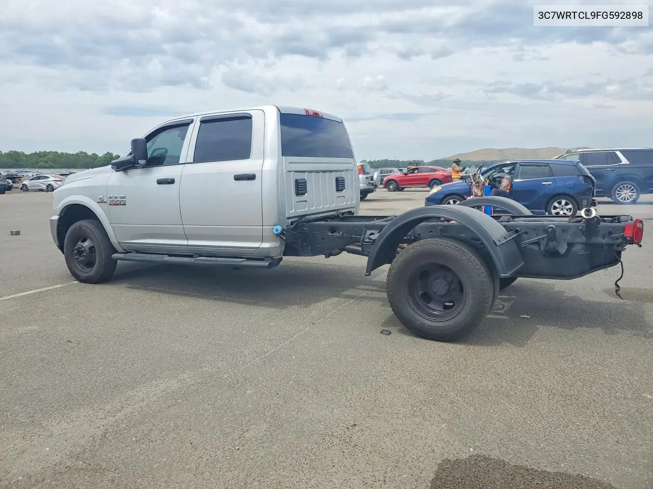 2015 Ram 3500 VIN: 3C7WRTCL9FG592898 Lot: 57639266
