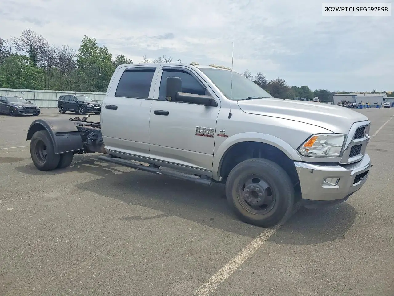 2015 Ram 3500 VIN: 3C7WRTCL9FG592898 Lot: 57639266