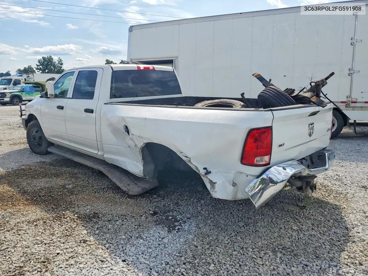 2015 Ram 3500 St VIN: 3C63RPGL2FG591908 Lot: 57855176