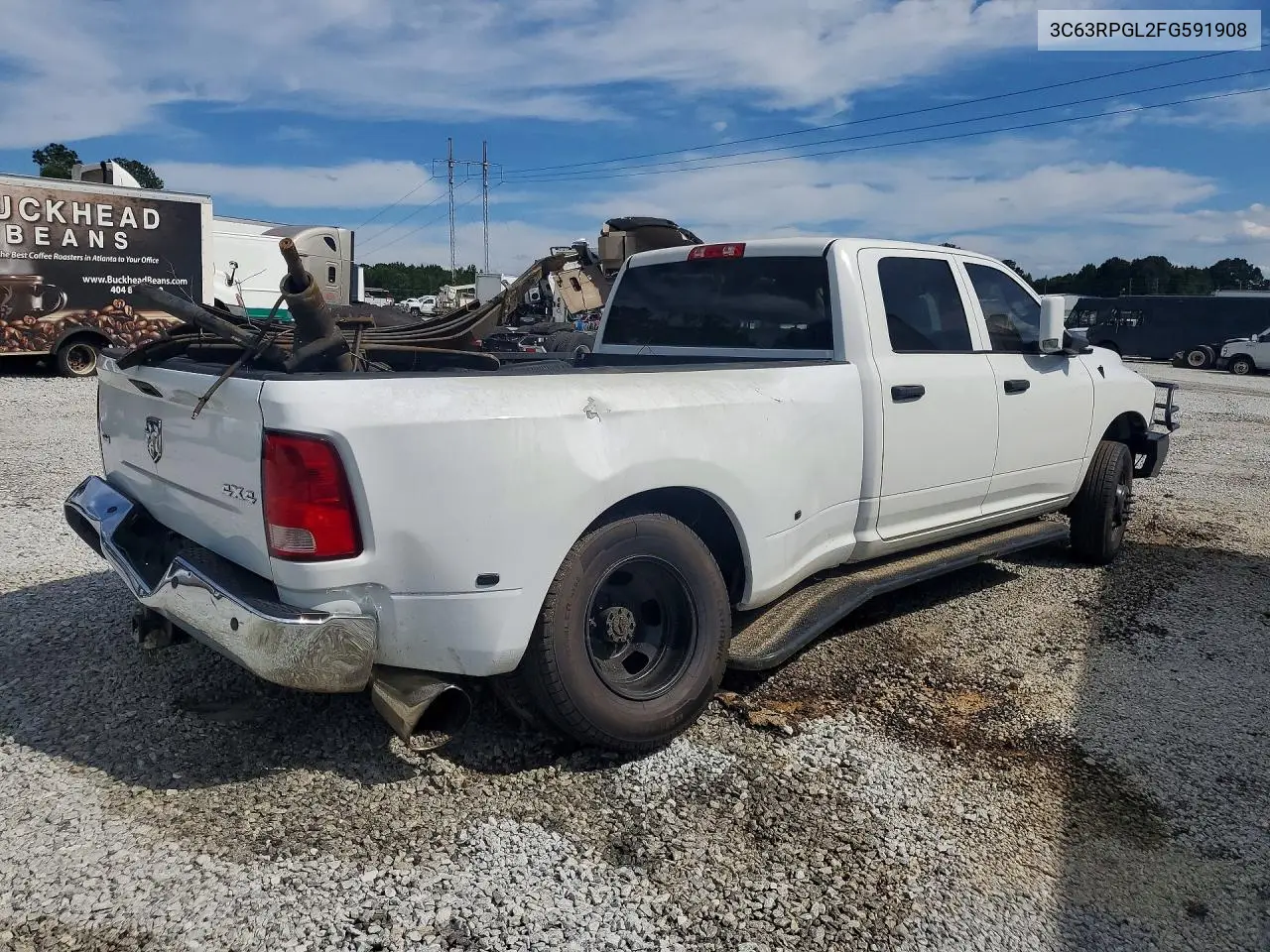 2015 Ram 3500 St VIN: 3C63RPGL2FG591908 Lot: 57855176