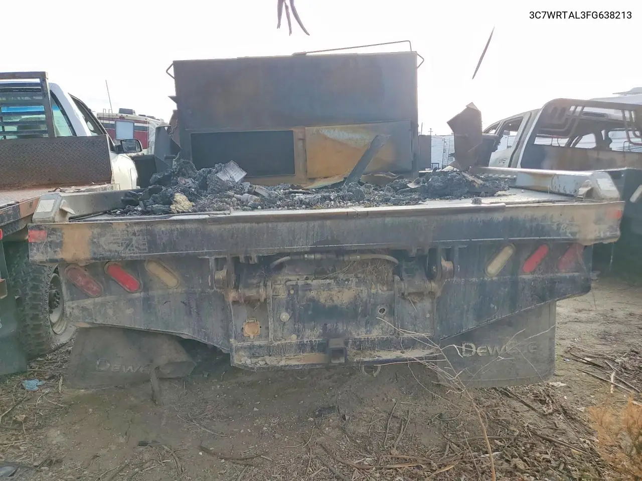 2015 Ram 3500 Flatbed Truck VIN: 3C7WRTAL3FG638213 Lot: 78320555