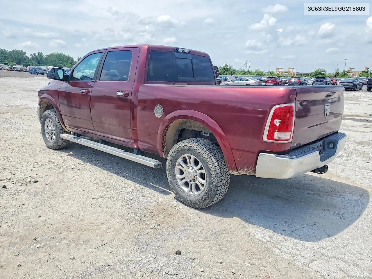 2016 Ram 3500 Laramie VIN: 3C63R3EL9GG215803 Lot: 54550306