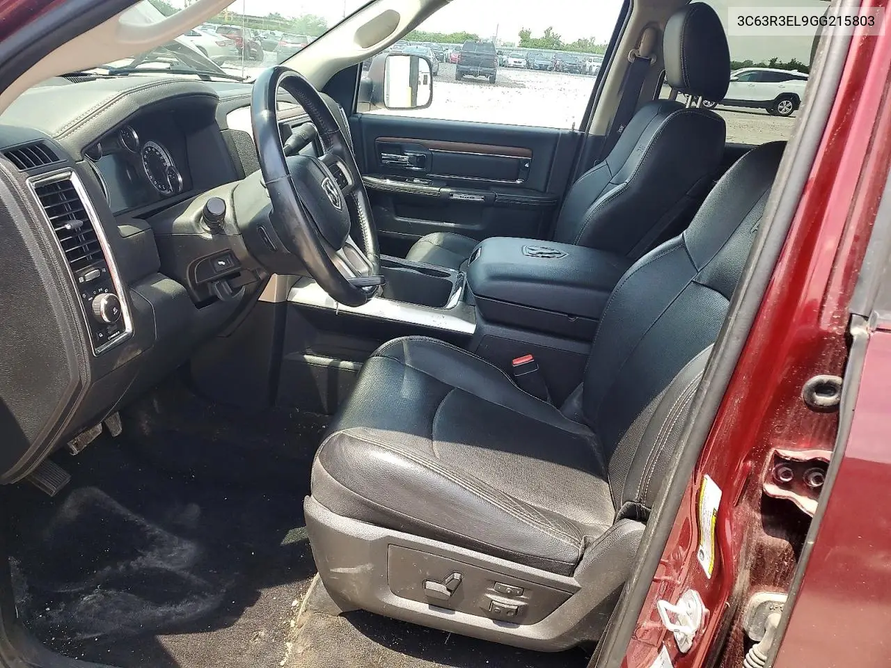 2016 Ram 3500 Laramie VIN: 3C63R3EL9GG215803 Lot: 54550306