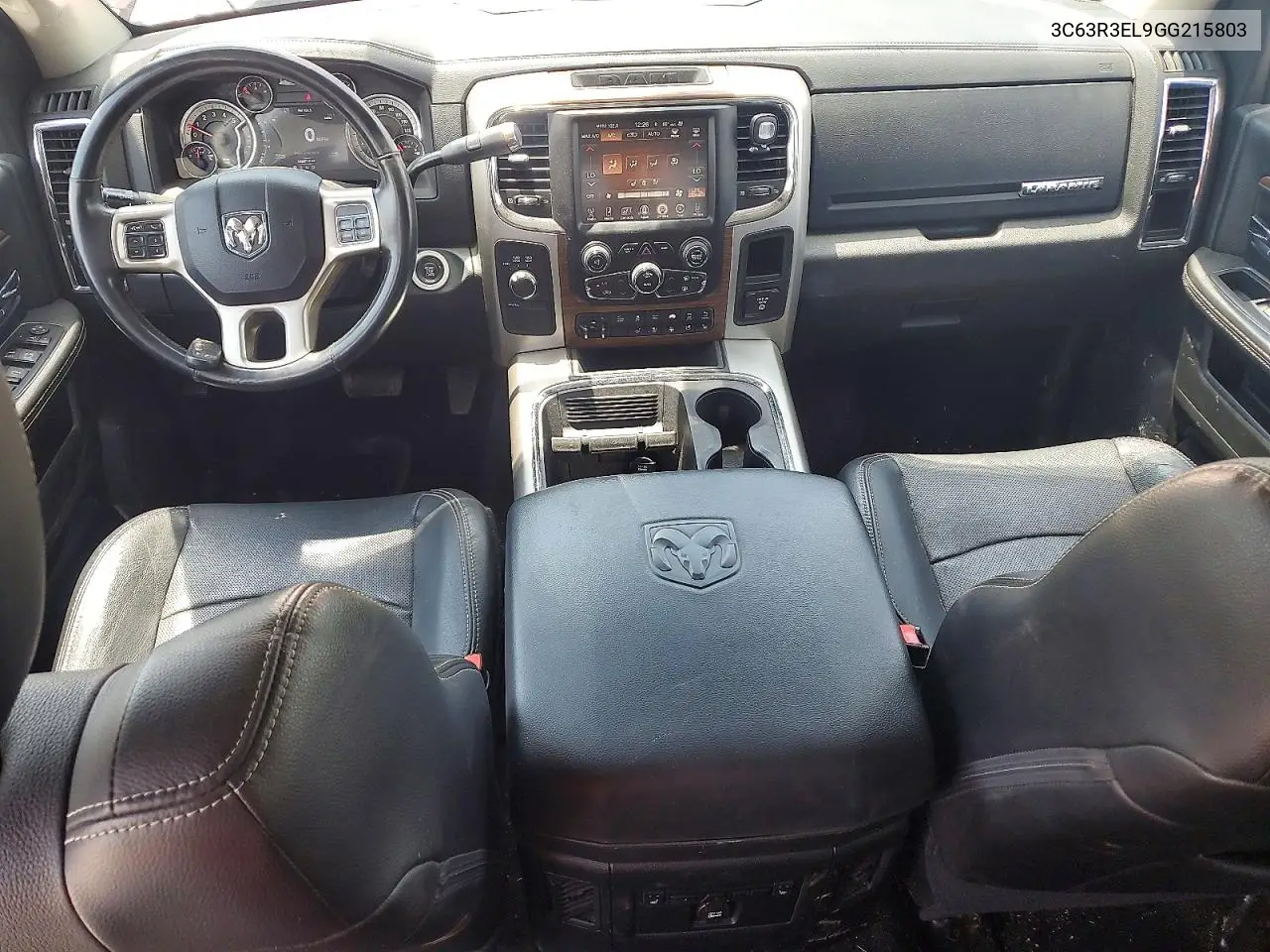 2016 Ram 3500 Laramie VIN: 3C63R3EL9GG215803 Lot: 54550306