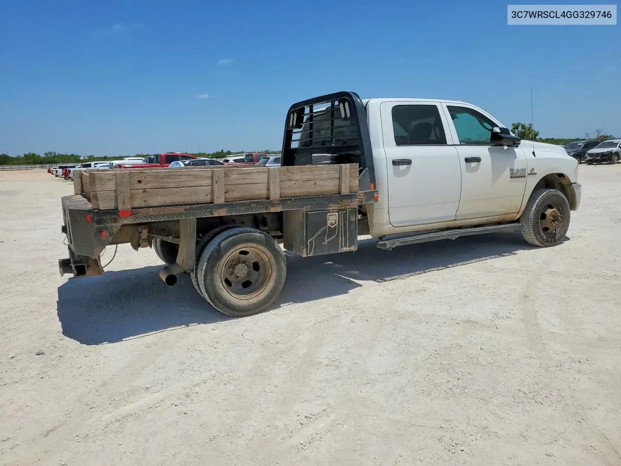 2016 Ram 3500 VIN: 3C7WRSCL4GG329746 Lot: 55883836