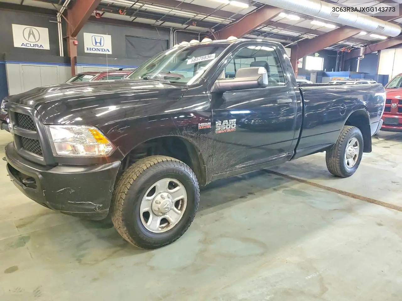 2016 Ram 3500 St VIN: 3C63R3AJXGG143773 Lot: 58578836