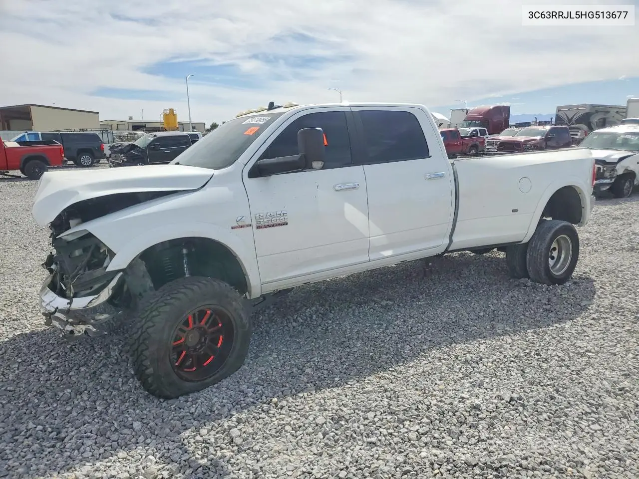 2017 Ram 3500 Laramie VIN: 3C63RRJL5HG513677 Lot: 51710456