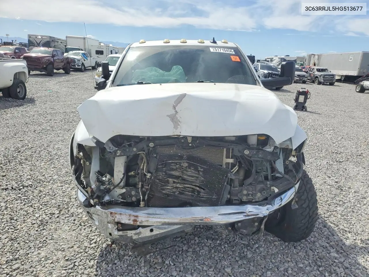 2017 Ram 3500 Laramie VIN: 3C63RRJL5HG513677 Lot: 51710456
