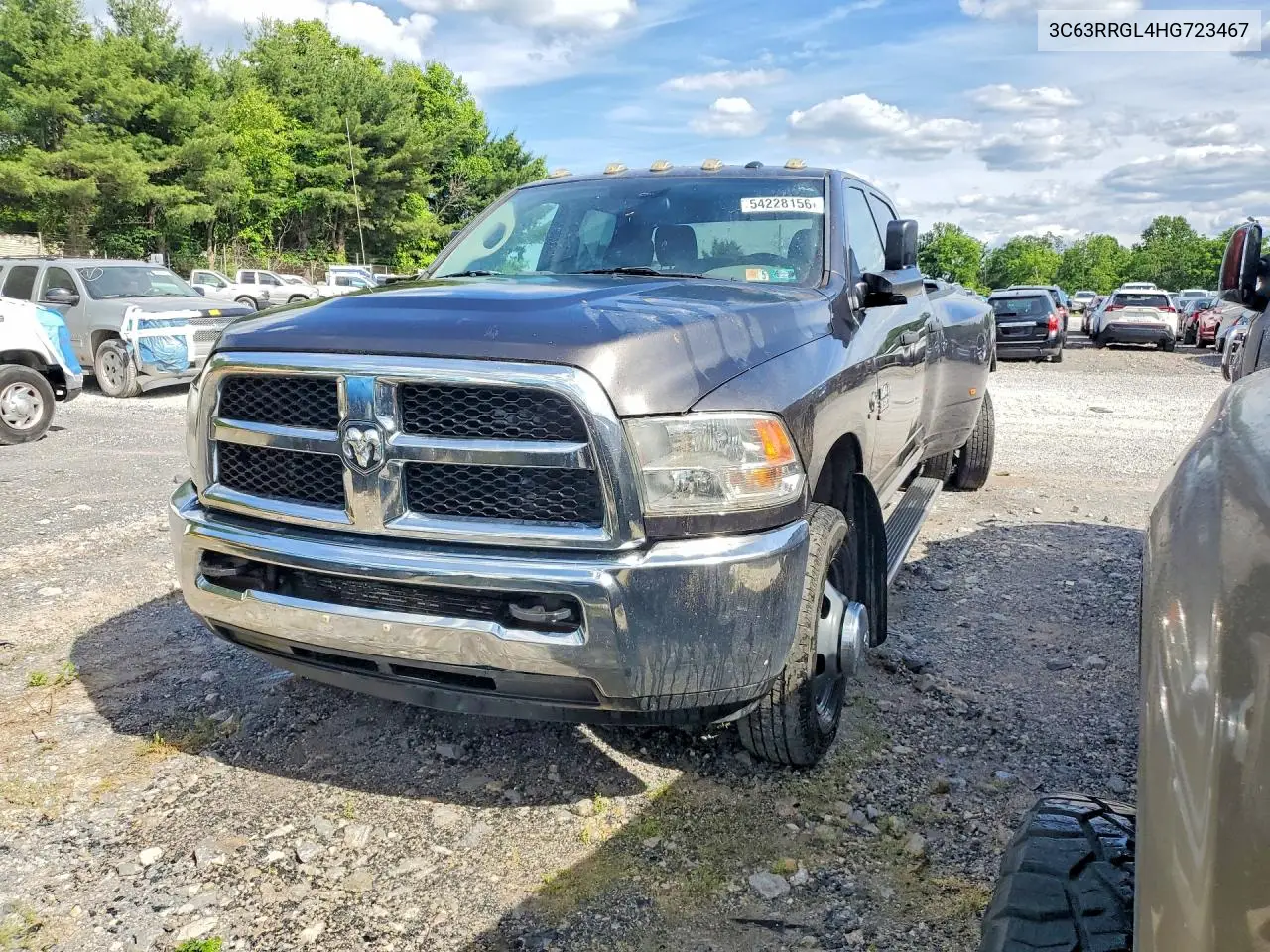 2017 Ram 3500 St VIN: 3C63RRGL4HG723467 Lot: 54228156