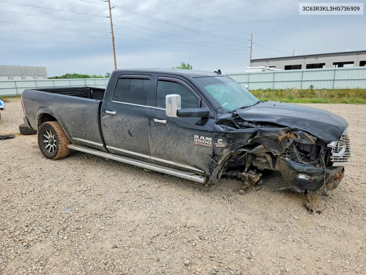 2017 Ram 3500 Longhorn VIN: 3C63R3KL3HG736909 Lot: 54998346