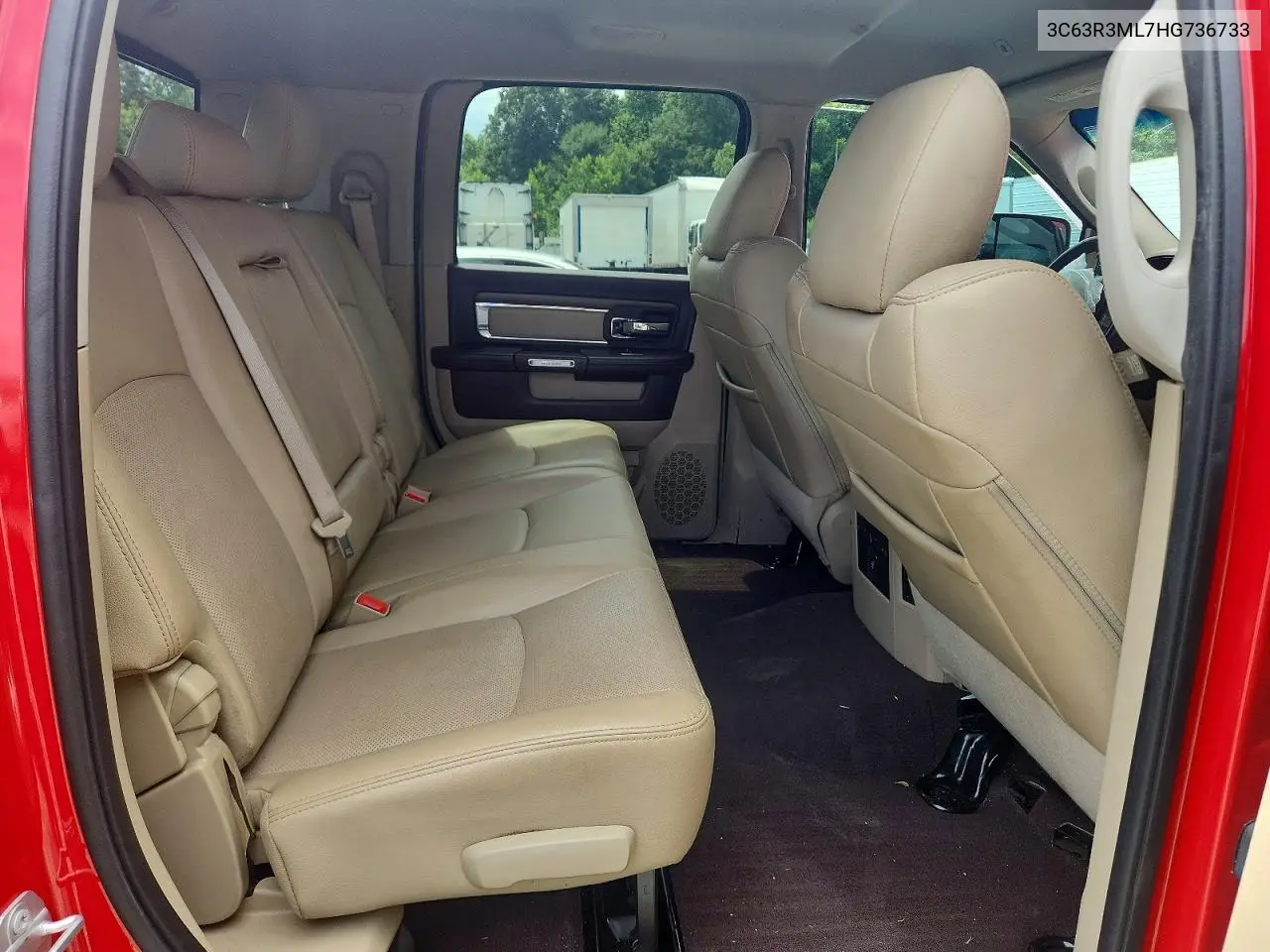 2017 Ram 3500 Laramie VIN: 3C63R3ML7HG736733 Lot: 57474336